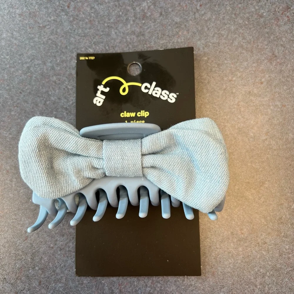 Art Class Sky Blue Bow Hair Clip